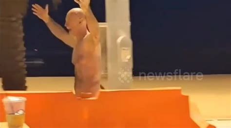 Middle Aged Tourist Found Walking Naked Through Thai Sin City Arrested Buy Sell Or Upload