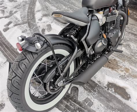 Details Zum Custom Bike Triumph Bonneville Bobber Des H Ndlers Triumph