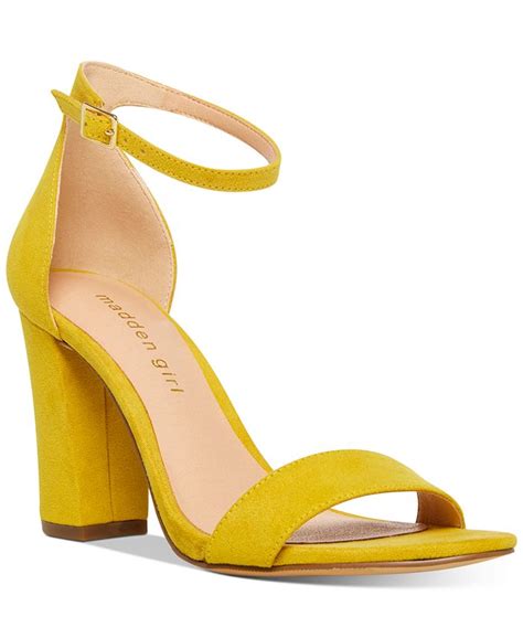 Madden Girl Bella Two Piece Block Heel Sandals And Reviews Sandals