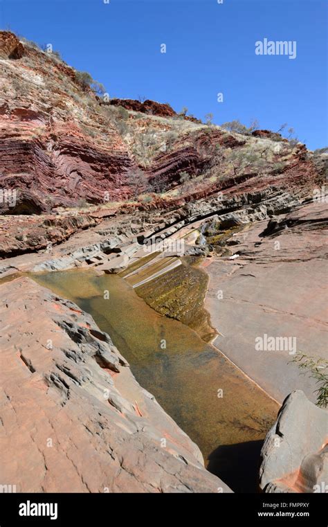 Hamersley Gorge Karijini National Park Pilbara Western Australia Wa