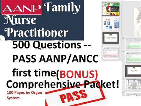 PASS AANP And ANCC With These Bundle Questions From Multiple Etsy