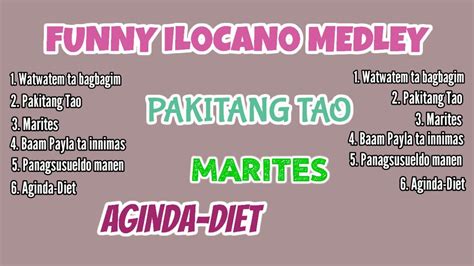 Ilocano Medley By Jennifer Miranda Youtube