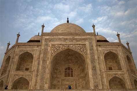 Fine Light Filtered In Through Marble Screen Or Jali With Flower