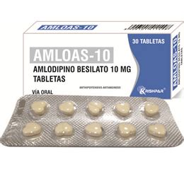 Amloas Tabletas INFOMERC Vademécum Farmacéutico Bolivia