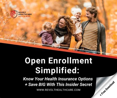 Open Enrollment Simplified Understanding Your Health Insurance