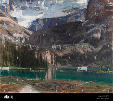 John Singer Sargent Lake O Hara 1916 Stock Photo Alamy