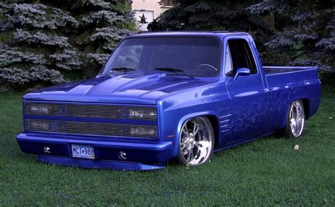 Custom chevy trucks, Chevy trucks, 87 chevy truck