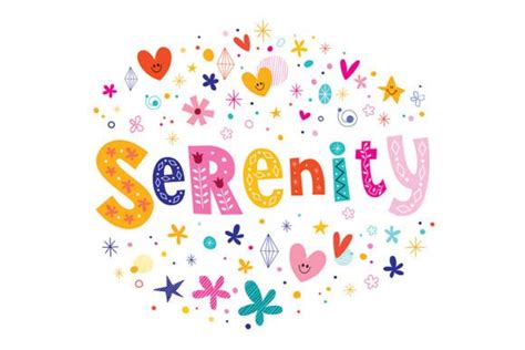 Serenity Graphic By Alias Ching Creative Fabrica