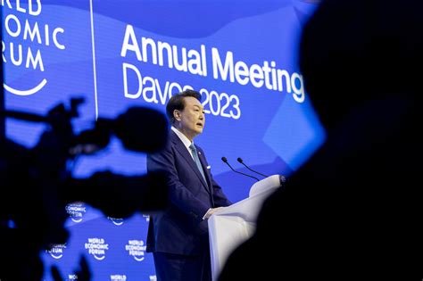 Davos 2023 Special Address By Yoon Suk Yeol President Of The Republic