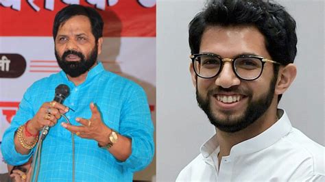 Bharat Gogawale Aaditya Thackeray भरत गोगावलेंचा आदित्य ठाकरेंवर पलटवार Sakal