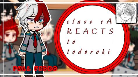 Mha Class A Reacts To Shoto Todoroki Angst Pt Glitched Out