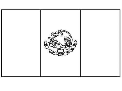 Bandeira Mexico Para Colorir - Desenhos de Bandeira do México para Colorir, Pintar e Imprimir ...