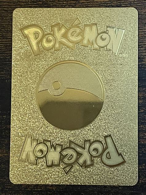 Mavin Mewtwo Ex Gold Foil Pokemon Card Fan Art Card