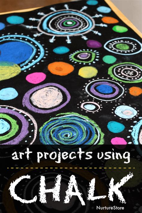 How To Use Chalk Art Projects For Kids Kids Art Projects Art For