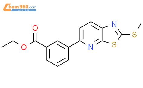 3 2 甲基硫代 噻唑并 5 4 b 吡啶 5 基 苯甲酸乙酯CAS号1258391 92 2 960化工网