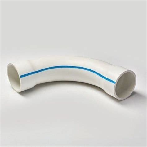 White Inch Size Degree Angle Round Shape Socket Weld Type Pvc Bends