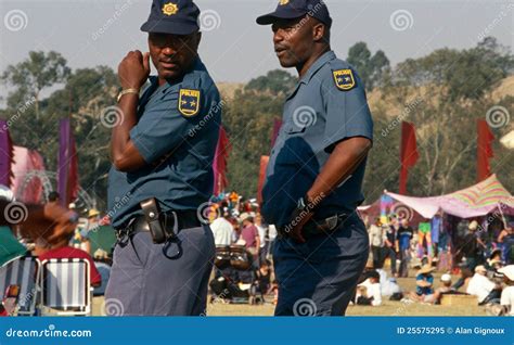 Policeman In South Africa Editorial Image Image Of Officers 25575295