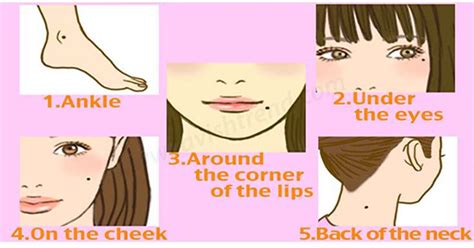 If You Have Mole On One Of These 7 Places In Your Bodythis Is What It Means You Will Be