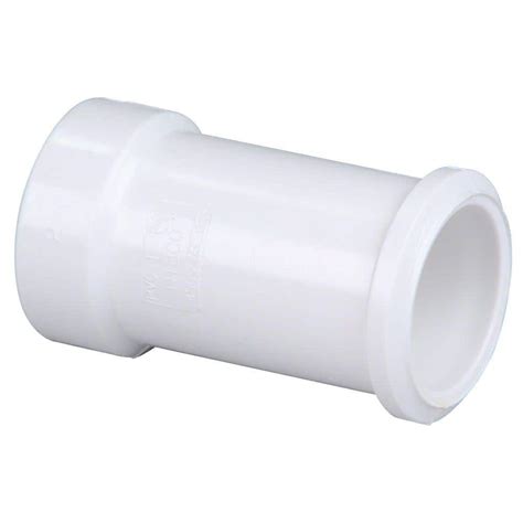 Nibco 3 In Dwv Pvc Hub X Spigot Soil Pipe Adapter C4805hd3 The Home