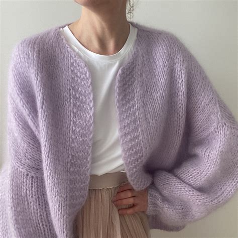 Ravelry Marta Cardigan Mit Ballon Rmel Pattern By Tanja Koenigs