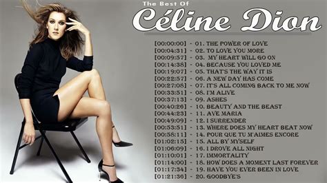 Celine Dion Greatest Hits Full Album Best Songs Of Celine Dion