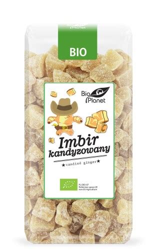 IMBIR KANDYZOWANY BIO 400 G BIO PLANET Sklep Internetowy Delikatesy