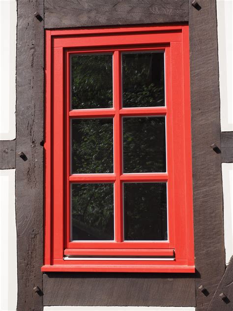 Free Images Wood Glass Red Door Interior Design Picture Frame Fachwerkhaus Window