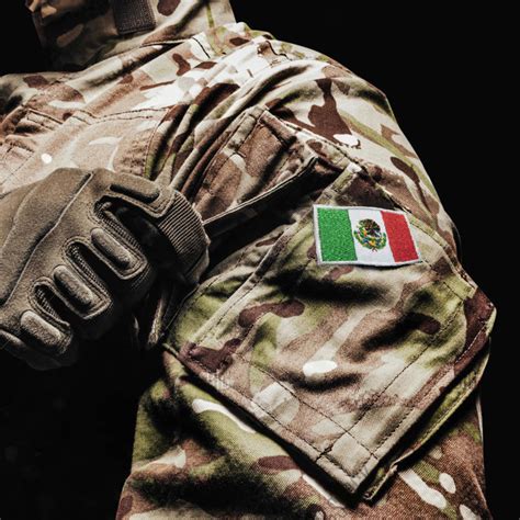 Tactical Mexico Flag Embroidered Patches Pack X Anley Flags