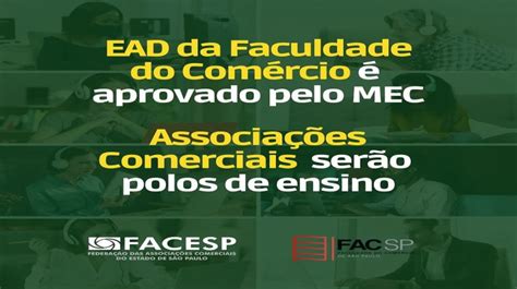 Cursos Ead Da Faculdade Do Rcio Associa O Comercial E