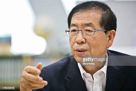 Seoul Mayor Park Won Soon Interview Photos And Premium High Res