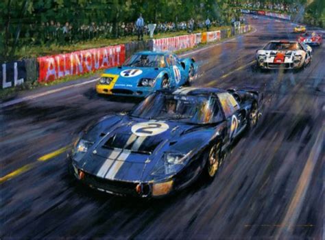 Automobile Art Le Mans 1966