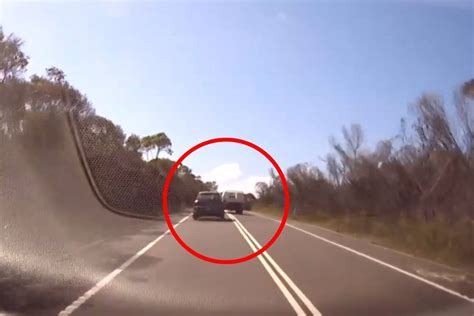 Dashcam Footage Captures Dangerous Driving By Ute