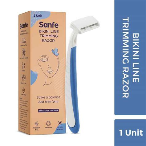 Buy Sanfe Bikini Line Trimming Razor 1 Unit Stainless Steel Blade