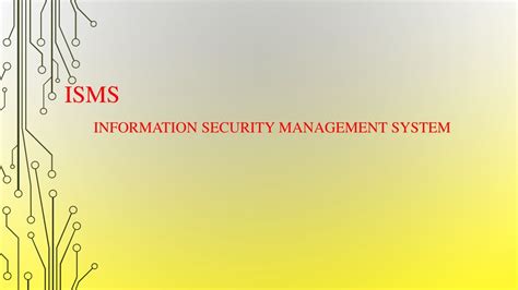 Ppt Isms Information Security Management System Powerpoint Presentation Id 8862852