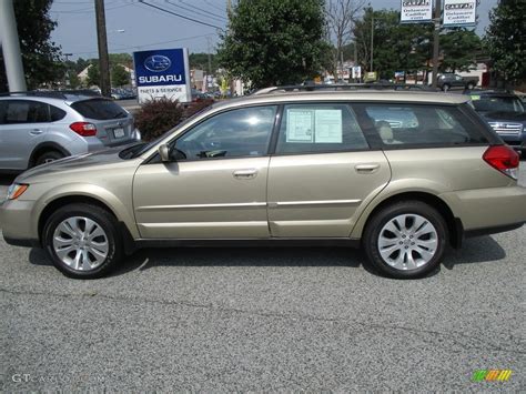 2008 Harvest Gold Metallic Subaru Outback 25i Limited Llbean Edition