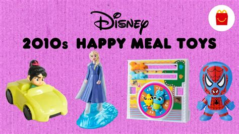 Disney McDonald S Toys From The 2010s The Complete List