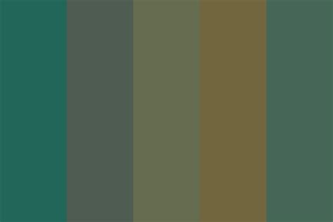 Fashion Greens Color Palette