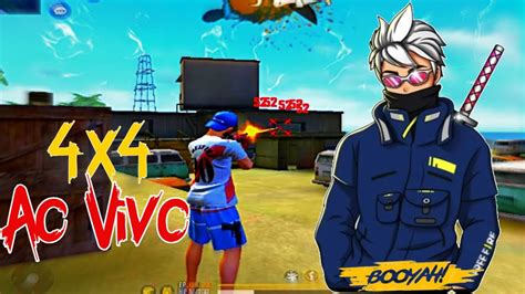 Free Fire Ao Vivo Rumo Ao Mestre Cs Rank X Salas Live De Ff