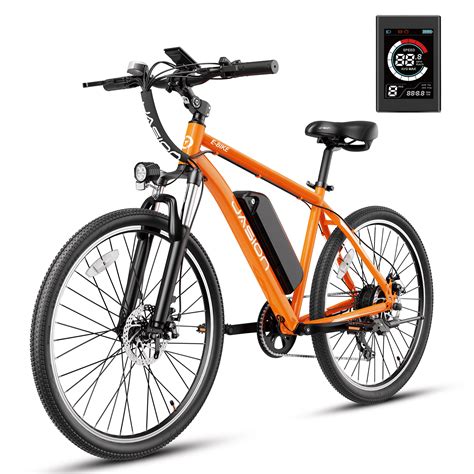 Jasion Eb Electric Bike Tires Speed Orange W Miles