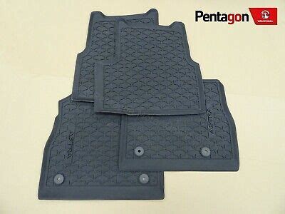 New Genuine Vauxhall Astra K Mk Set Of Rubber Floor Mat Set