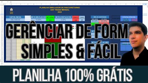 Planilha de Gerenciamento de Risco e Retorno Plano de Ação Day