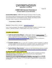 Outline Chem Pdf Department Of Chemistry Pages Total Chem