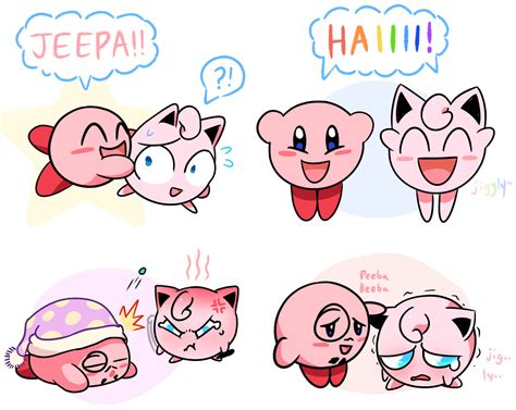 kirby and jigglypuff by Stubbyubby on DeviantArt