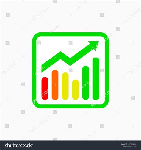 Growth Graph Business Chart Bar Diagram Stock Vector (Royalty Free ...