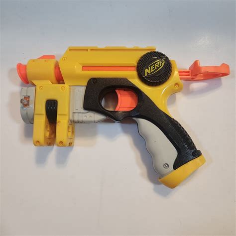 Nerf N Strike Nite Finder Ex 3 Single Shot Pistol G10 Laser Sight