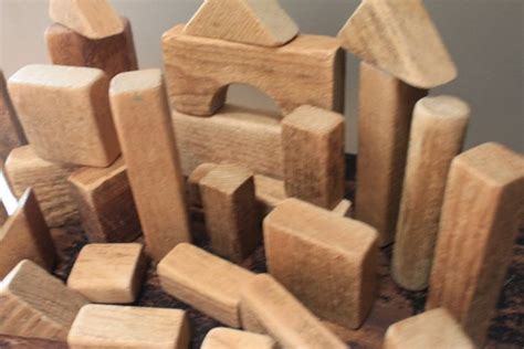 Vintage Wooden Blocks