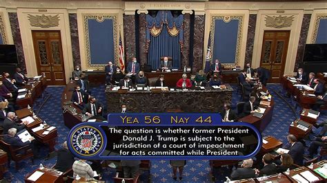 US senators vote to proceed with Donald Trump's impeachment trial, but acquittal seems likely ...