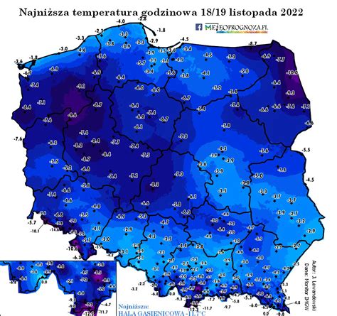 Meteoprognoza Pl On Twitter Podsumowanie Temperatury Dzisiejszego