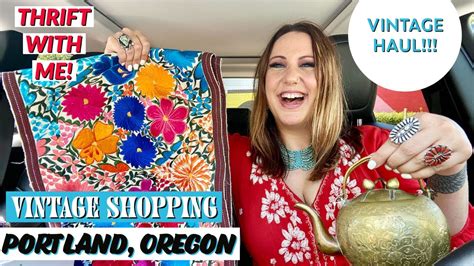 Vintage Shopping In Portland Thrift With Me Shop With Me At One Of