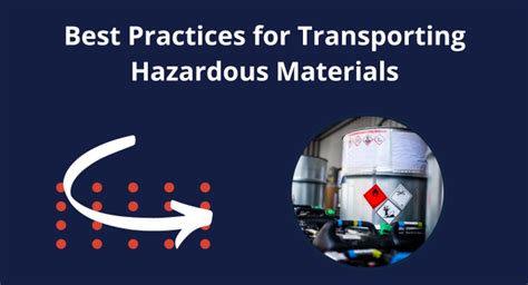 Best Practices For Transporting Hazardous Materials Dot Compliance Group